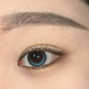 【散光】Lenbling Eye Only 1 Month Yuriel Shine Blue 每月抛棄散光彩妝隱形眼鏡